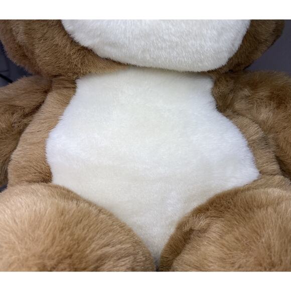 Vintage Yangjee Teddy Bear Plush Brown White 14” Stuffed Animal Yang Jee - Picture 6 of 12